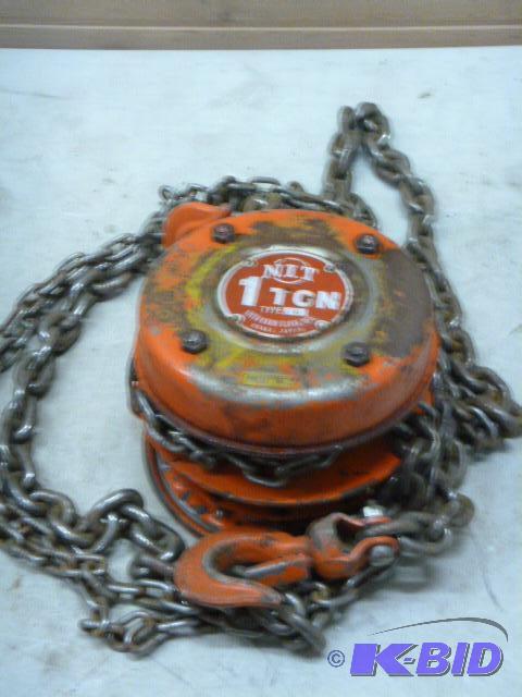 N.I.T. 1 Ton Chain Hoist...