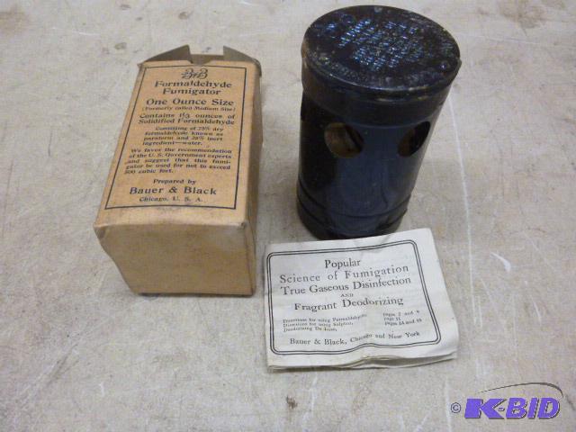 Vintage B&ampB Formaldehyde Fumigator One ou...