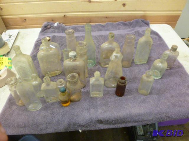Lot of Miscellaneous Vintage Bottles...