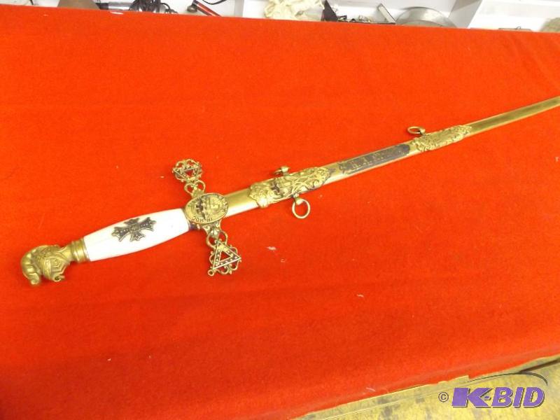 Vintage Knights Templar Sword.&nbsp &quotIN...