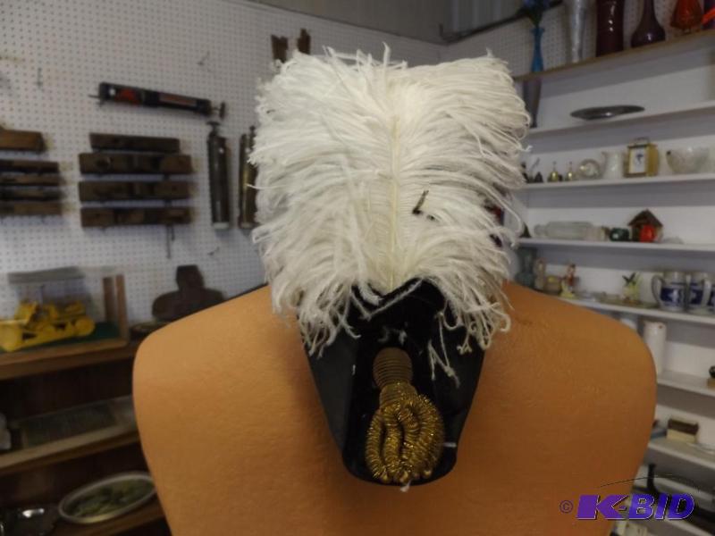 VINTAGE MASONIC KNIGHTS TEMPLAR CHAPEAU  HAT...