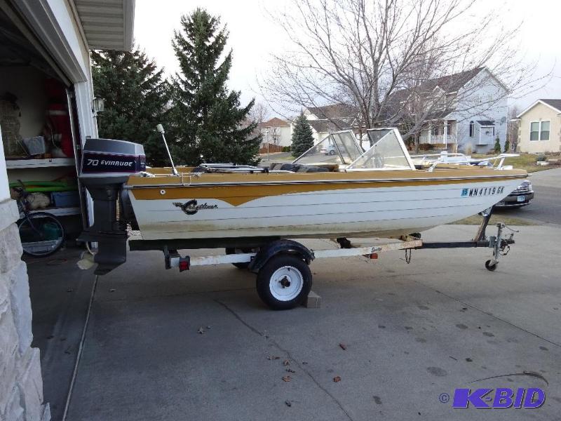 1978 Crestliner 15 Ft Boat  1978 Spartan Trailer