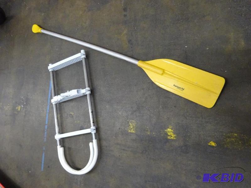 Boat Ladder & Paddle
