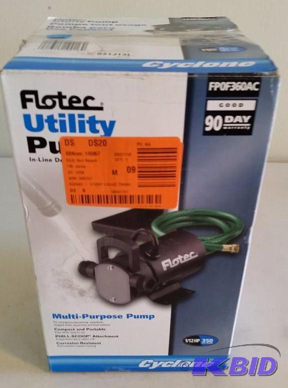 lot 22 image: 112 HP Liquid-Transfer Utility Pump.  Tested Works.