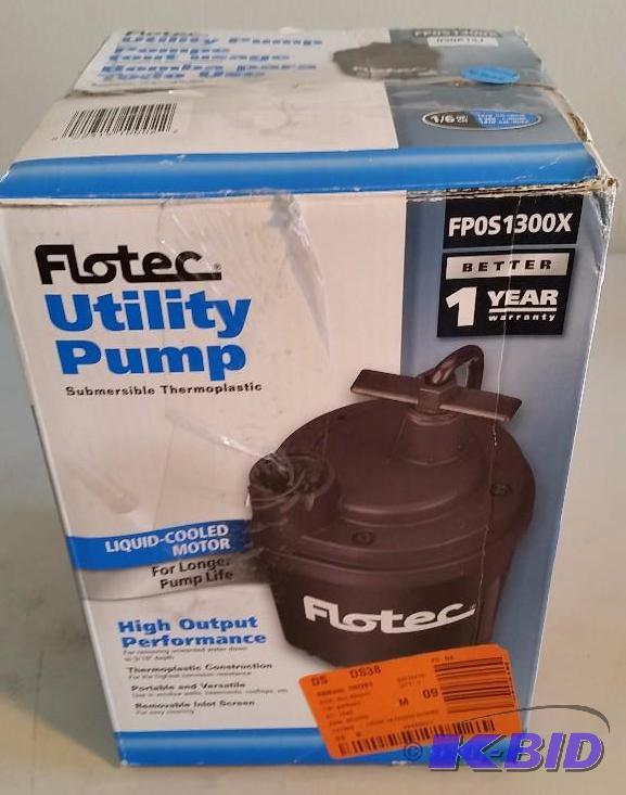 lot 24 image: 16 HP Submersible Utility Pump