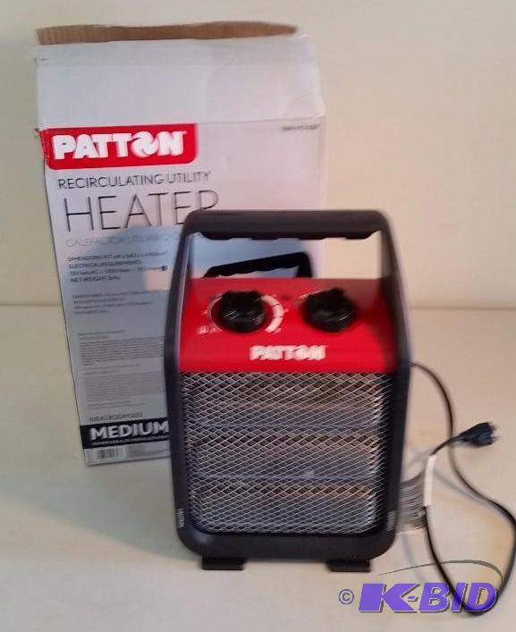 lot 28 image: 1500-Watt Recirculating Portable Utility Heater. Tested Works.