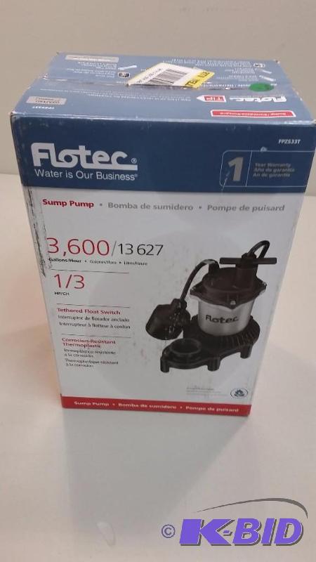 13 HP Sump Pump
