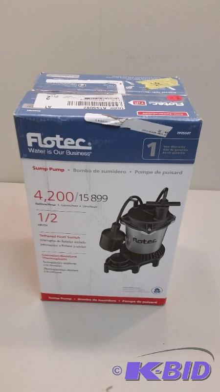 12 HP Sump Pump
