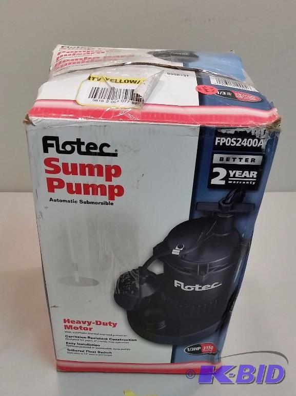 13 HP Sump Pump