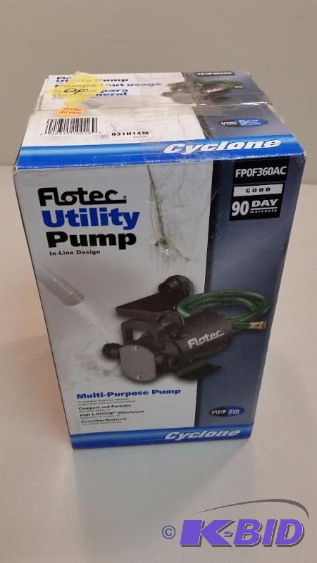 112 HP In-Line Utility Pump
