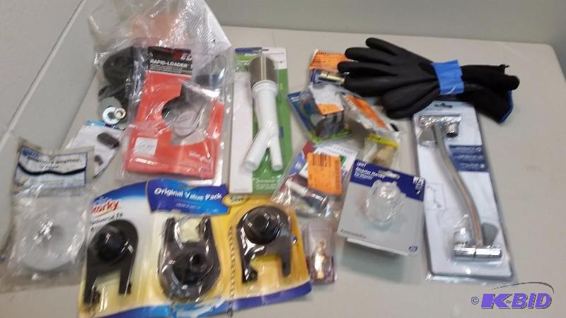 14 Item Lot of Plumbing, bathroom, showers, kitchen replacement parts