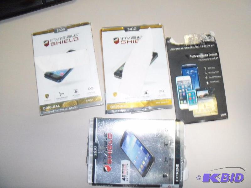 Cell phone screen protectors- Lot of 4