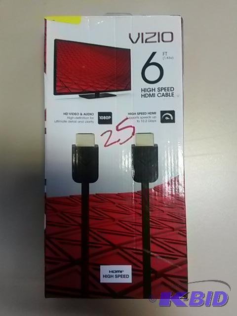 Vizio 6ft HDMI cable