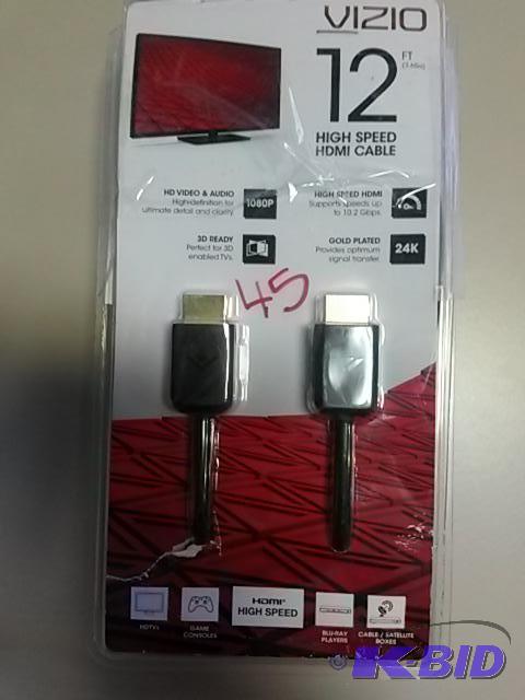 12Ft. Vizio HDMI Cable