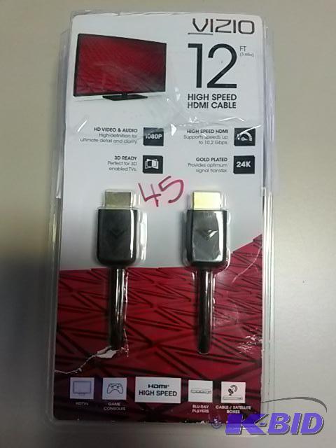 12 Ft. Vizio HDMI Cable