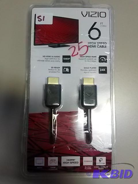 6ft. Vizio HDMI Cable