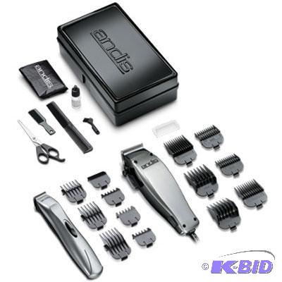 lot 47 image: Andis 23pc Clip Trim Combo Pack