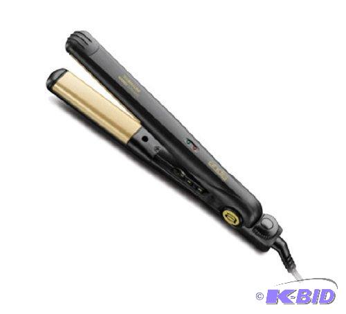 lot 52 image: Andis 1-Inch Curved Edge Professional Heat Flat Iron, Balck (67410)