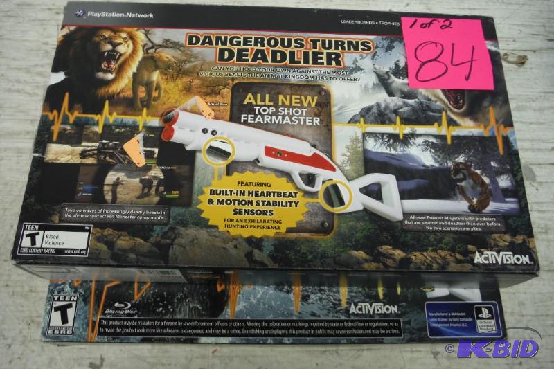 lot 84 image: Lot of 2 Top Shot Fearmaster guns