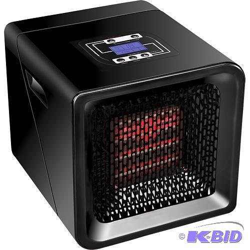 lot 17 image: Redcore - R1 Infrared Room Heater - Black