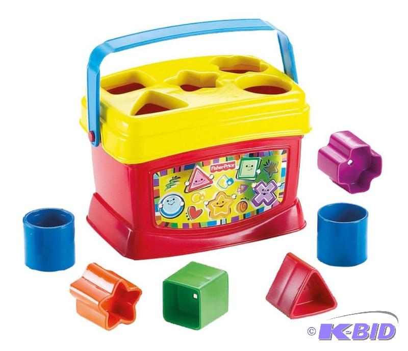 lot 37 image: Fisher-Price Brilliant Basics Babys First Blocks