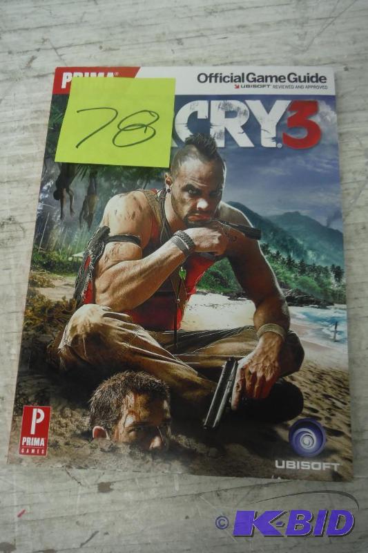 lot 78 image: Far Cry 3 Prima Official Game Guide Paperback