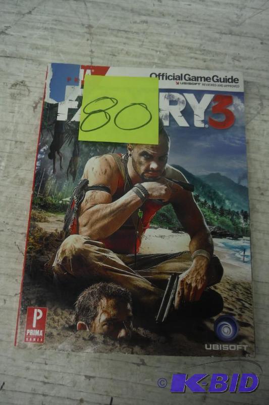lot 80 image: Far Cry 3 Prima Official Game Guide Paperback