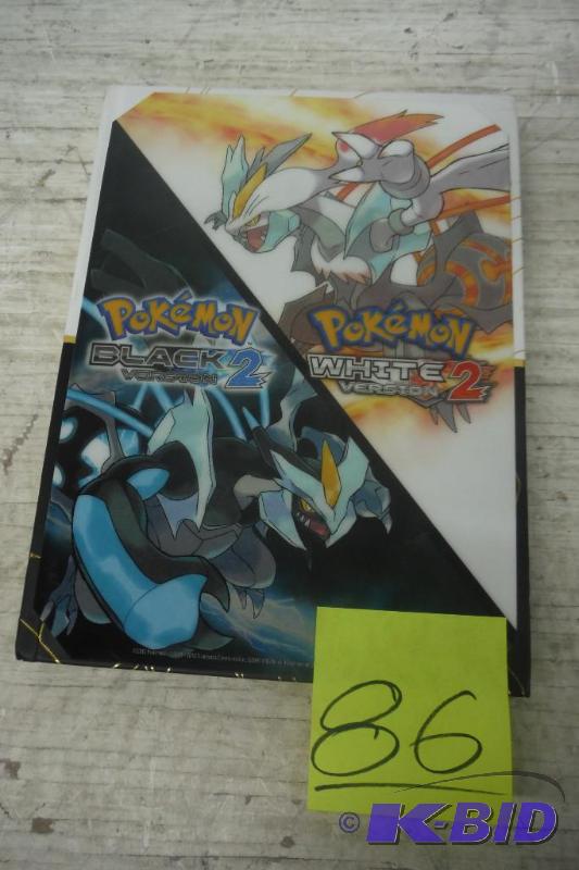 lot 86 image: Pokemon Black Version 2 & Pokemon White Version 2 Collectors Edition Guide The Official Pokemon Strategy Guide Hardcove