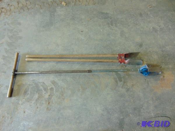 (2) Manual Post Hole Diggers...