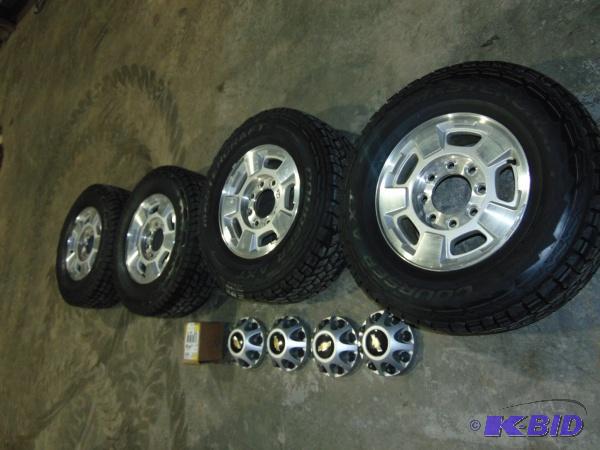 Tires and Rims From Chevrolet Truck   Fit 201...