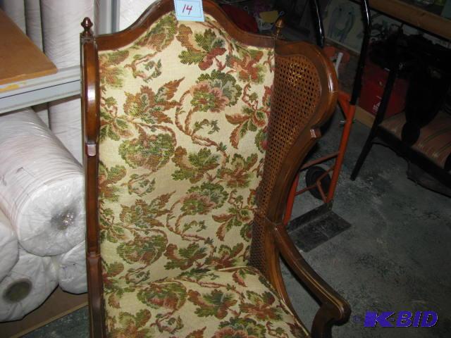 vintage tall living room chair. would look gr...
