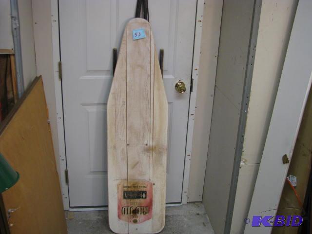 vintage all wood ironing board RID-JID&nbspd...