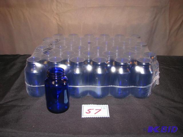 unopened lot of 36 - 200&nbspml cobalt blue ...