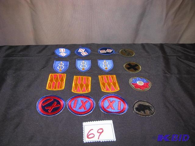 WW II military patches see photos...