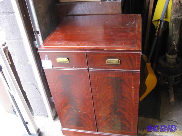 Vintage TVradio cabinet would look fantastic...