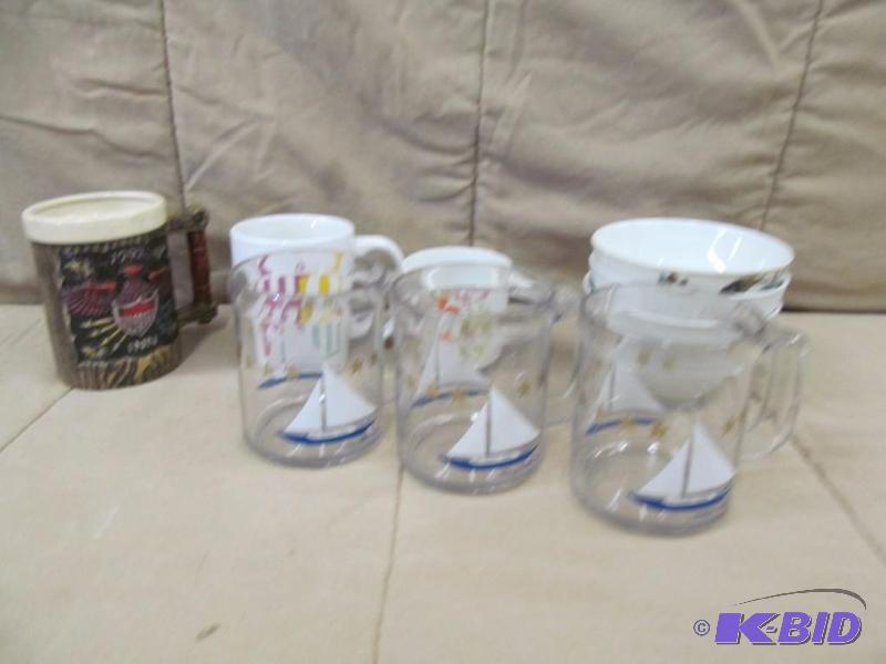 Cups and bowls