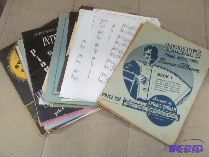 Music sheets