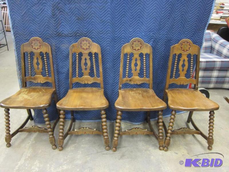 Ornate Wood Chairs