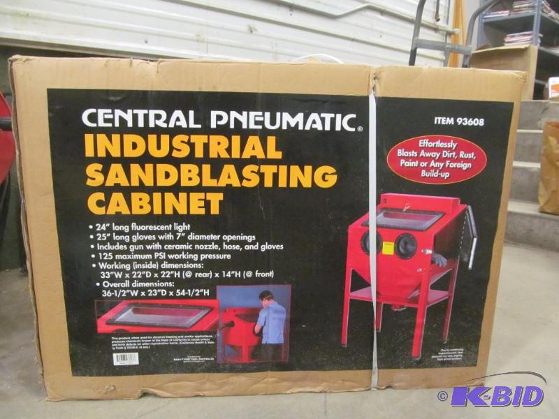 Sandblasting Cabinet