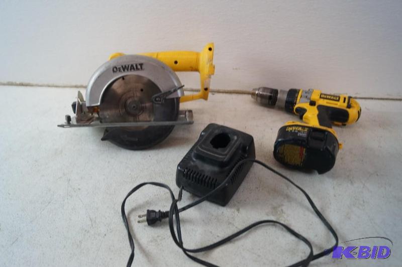 drill and saw