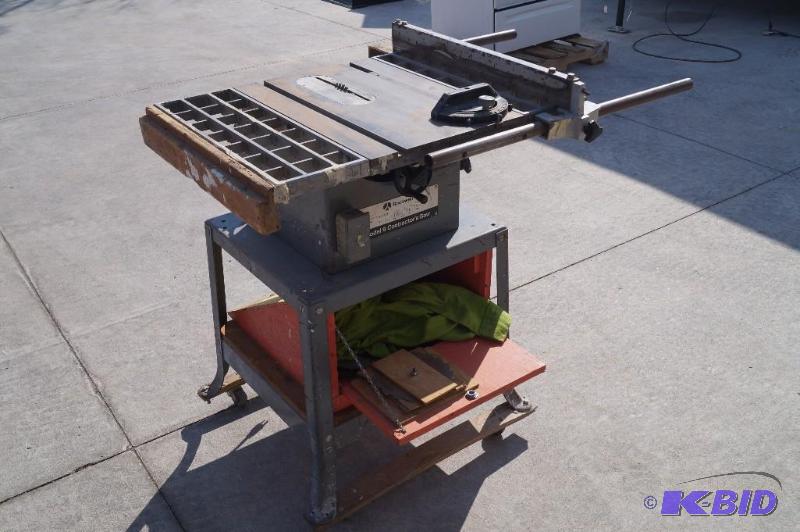 lot 101 image: Rockwell Table Saw