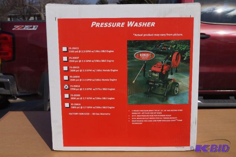 lot 103 image: Pressure Washer