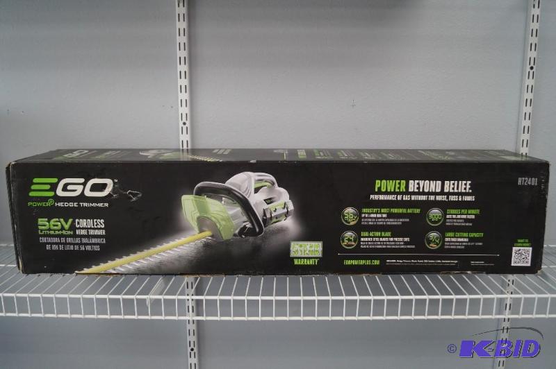 lot 108 image: EGO 56V Lithium Ion Power Hedge Trimmer