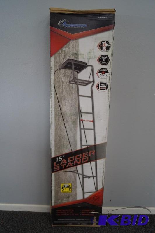 lot 110 image: Ameristep 15 One Man Ladder Stand