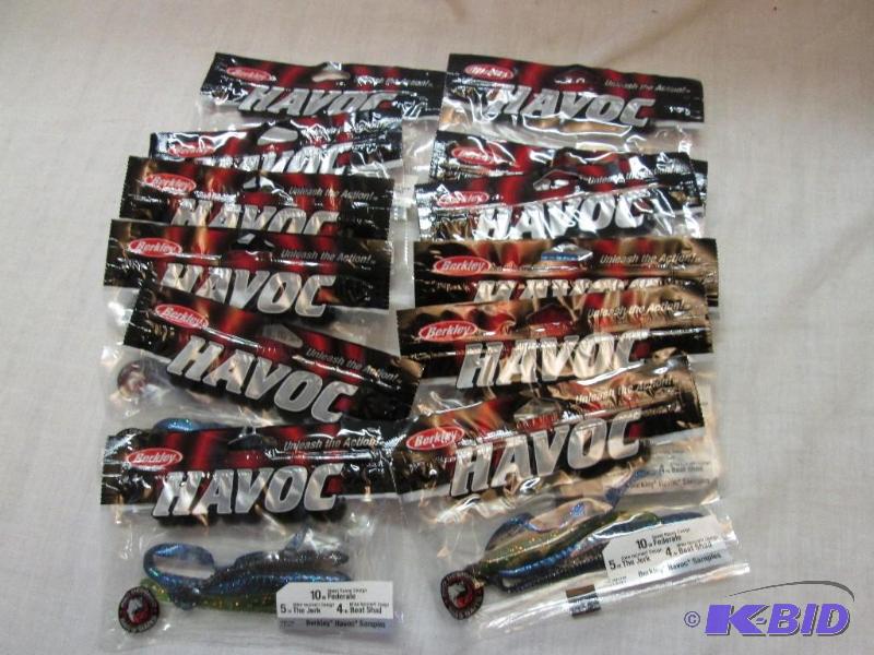 12 Bags Berkley Havoc Bait Each Bag Includes ...