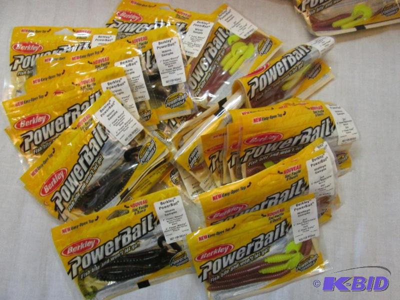 25 Bags Berkley Power Bait - 12 Worm Sample -...