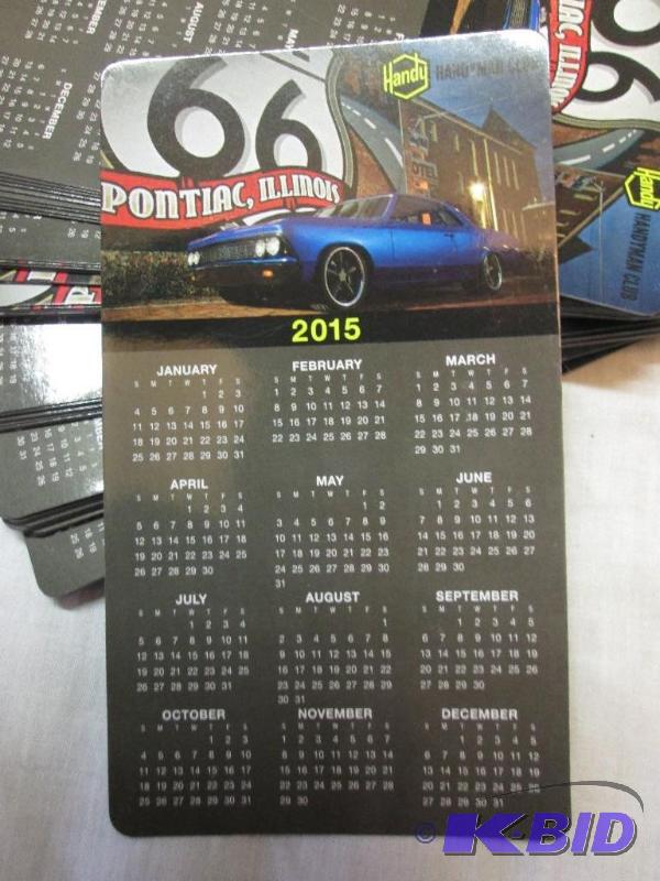 Lot Approx 50 - 2015 Magnetic Calenders Handy...