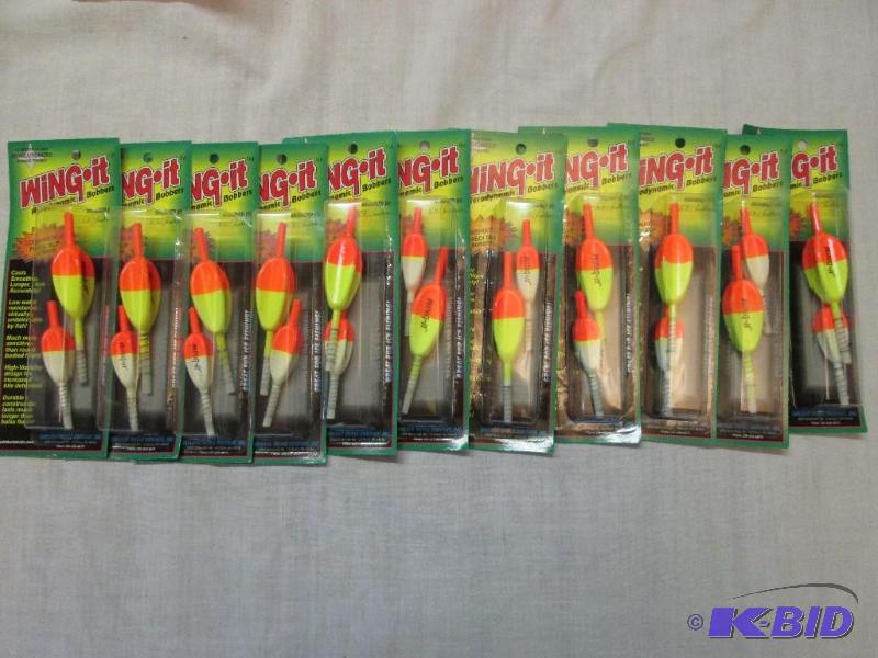 Lot of 11 Wing It Aerodynamic Bobbers...