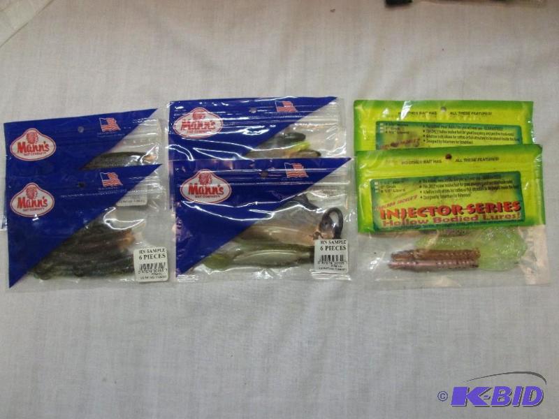 6 Bags Bait - 4 Manns Bait Company 6 pc ea -...