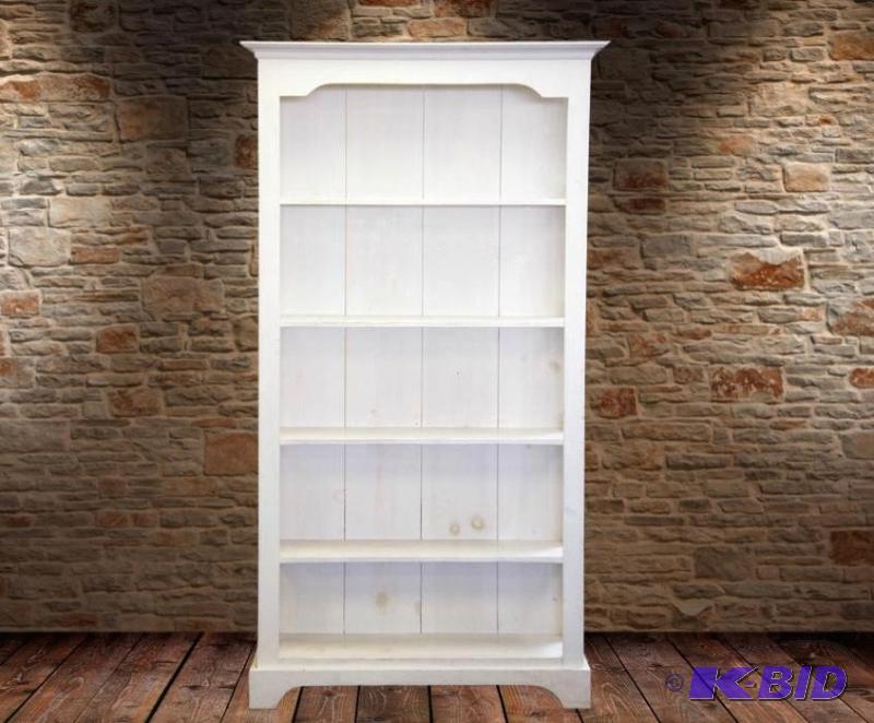 lot 15 image: Shabby Chic Display Shelf Solid Pine Construction